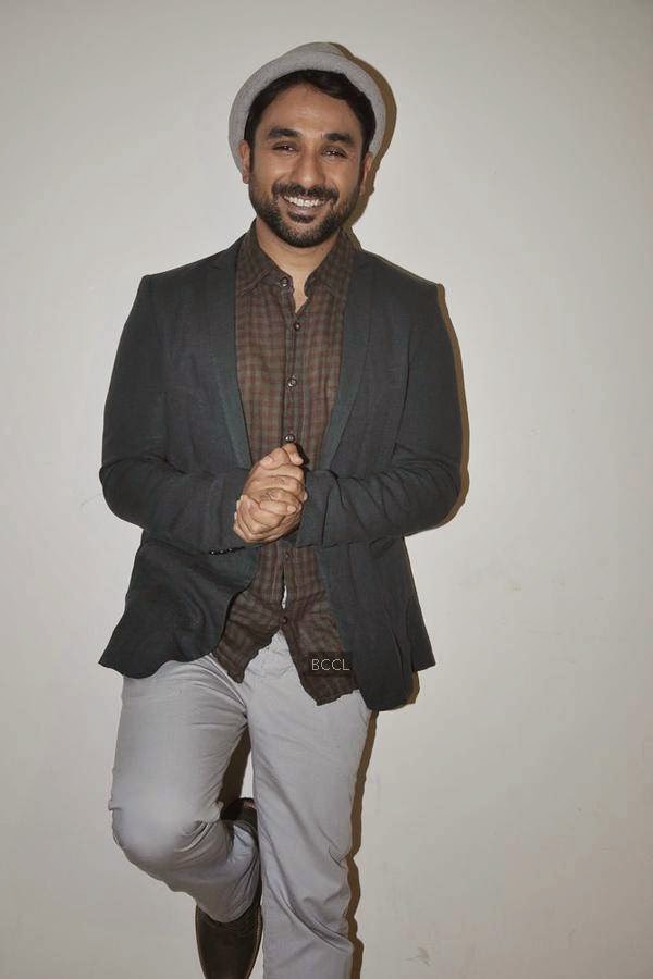 Vir Das during the promotion of Amit Sahni Ki List, in Mumbai, on July 9, 2014. (Pic: Viral Bhayani)