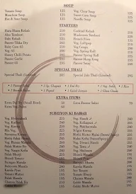 P. Bhagat Tarachand menu 4