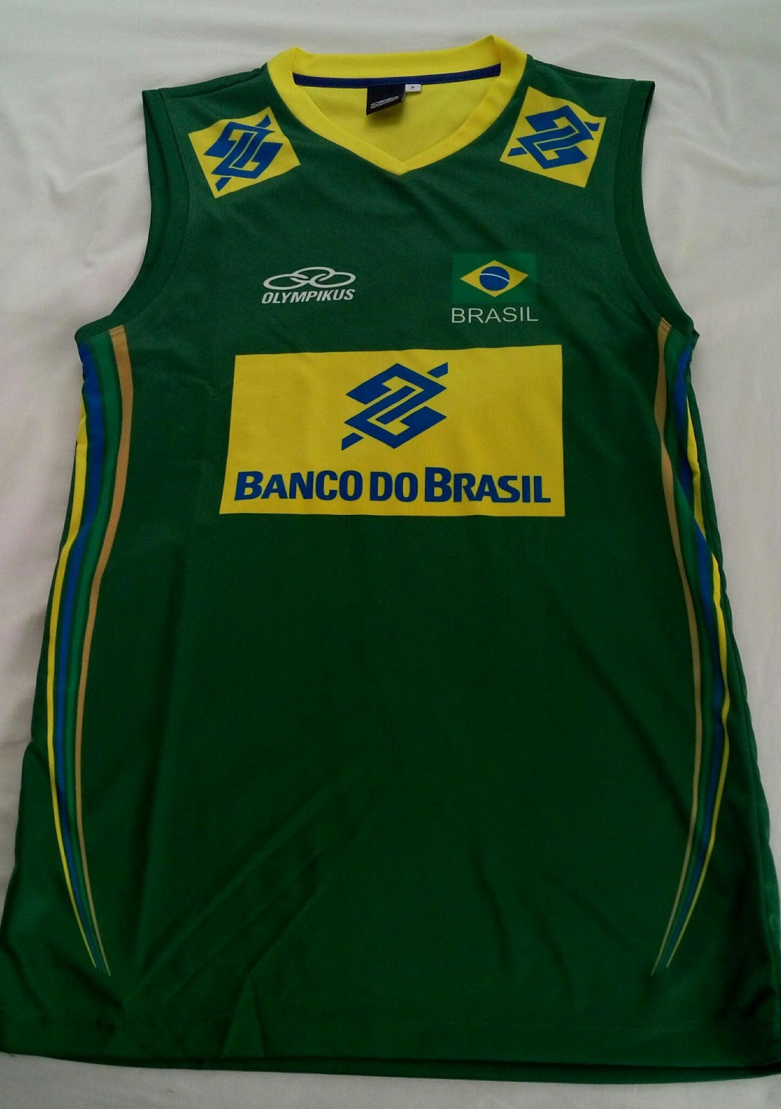 brazil volleyball jersey