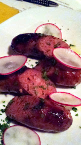 Ox Restaurant House Made Chorizo Sausage