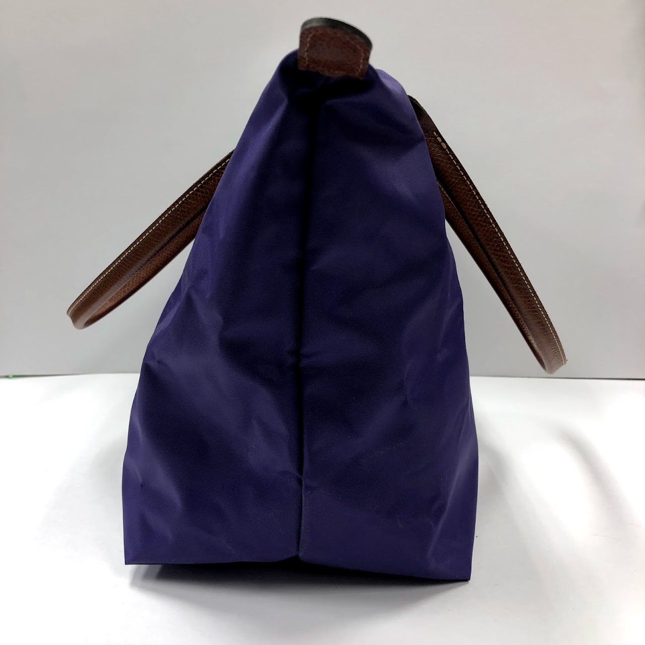 Longchamp Purple Le Pliage "Shopping" Bag