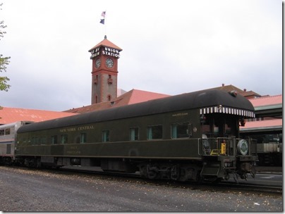 IMG_0014 New York Central Business Car #3 Portland at Union Station in Portland, Oregon on October 23, 2009