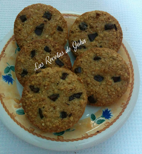 Galletas de Avena y Chispas