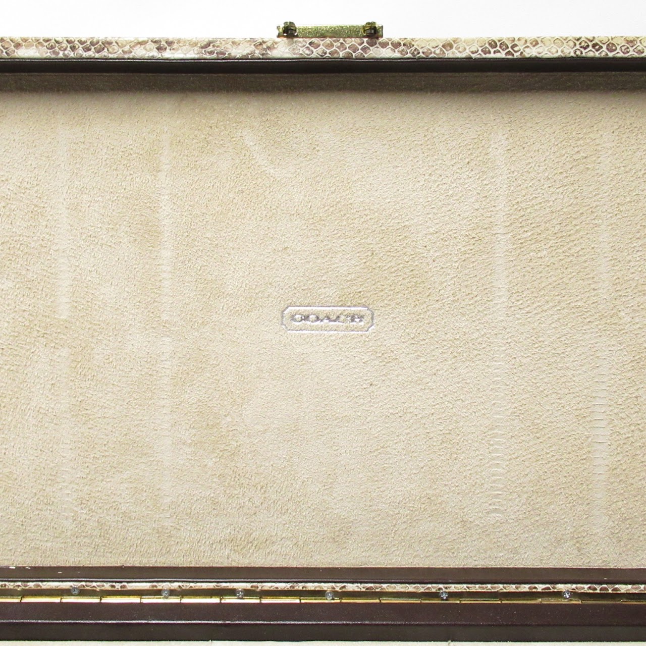 Coach Jewelry Box