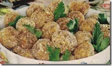 Polpette al sesamo