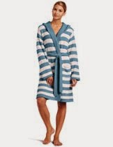 <br />Casual Moments Women's Marshmallow Hooded Wrap Robe