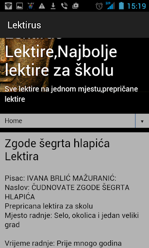 Lektire Lektirus