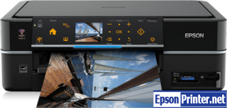 How to reset Epson PX730FWD printer