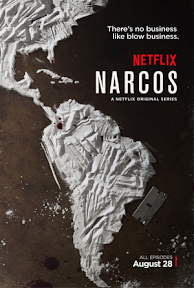 poster for Marcos with Central and South America outlined in cocaine