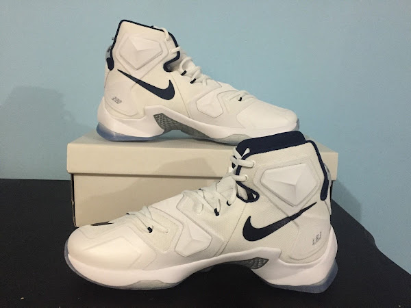 First Look at Nike LeBron 13 Akron Zips Home and Away PEs