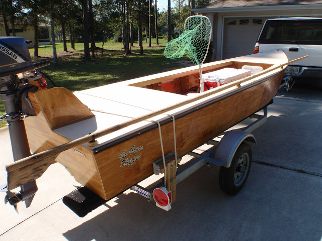 Homemade push pole  Dedicated To The Smallest Of Skiffs