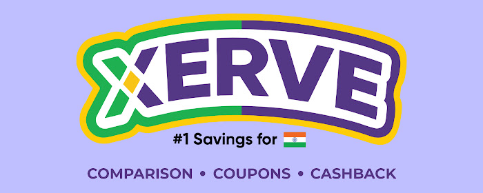 Xerve.in - No. 1 Price Comparison & Cashback marquee promo image