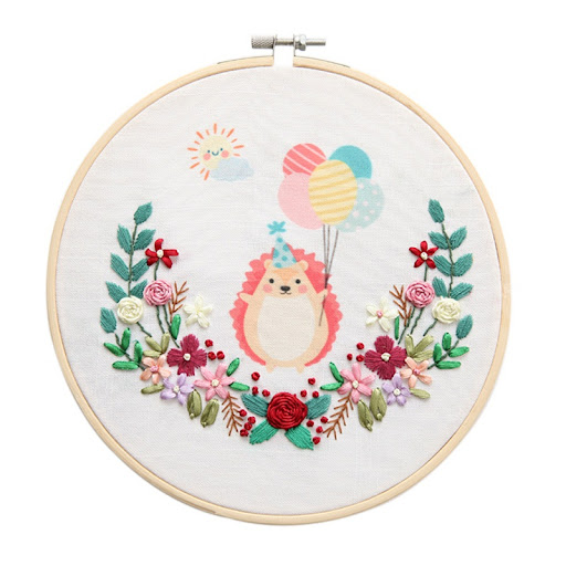 Title 3, Cartoon animal hand embroidery for creative pro...