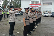 Serah Terima Sejumlah Jabatan Baru Polres Toraja Utara 