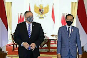 Presiden Terima Kunjungan Menlu AS Mike Pompeo di Istana Bogor
