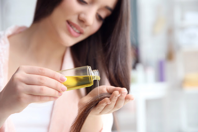 oil your hair in summer