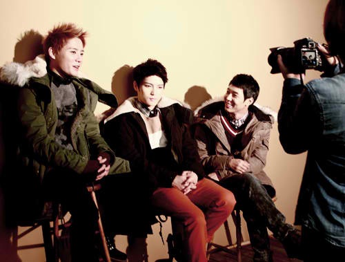 [Fotos] Filmación para NII - JYJ  62