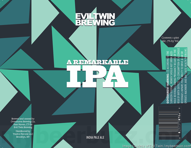 Evil Twin Adding A Remarkable IPA 16oz Cans