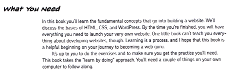 Build Your Own Website, A Comic Guide to HTML, CSS and WordPress, livre, critique, Nate Cooper