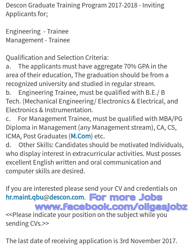 management trainee cv