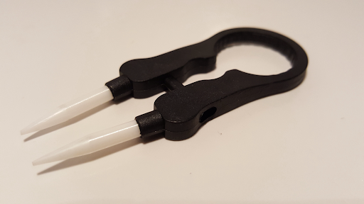 Coil Master Ceramic Tweezers (Bent) - Coil Master