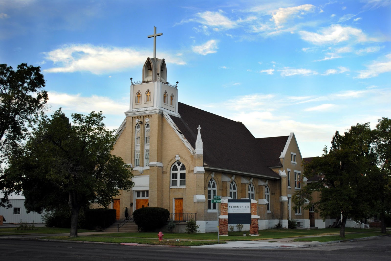 A Cultural hall was added to