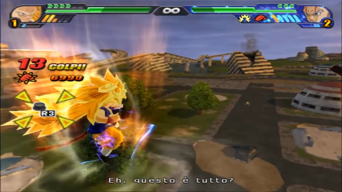 Hình ảnh trong game Dragon Ball Z: Budokai Tenkaichi 3 (screenshot)