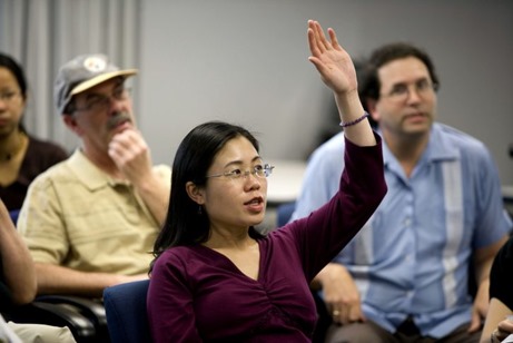 raising-her-hand