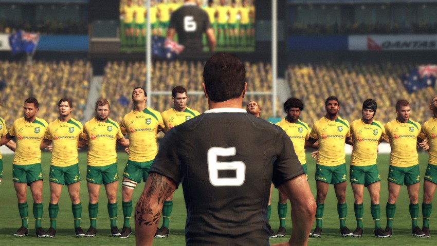 Hình ảnh trong game Rugby Challenge 2 (screenshot)