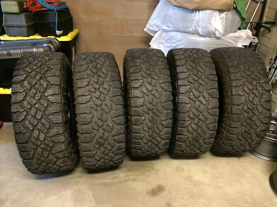 5 Goodyear Wrangler Duratracs 315/70/17 | Rising Sun 4WD Club Forum