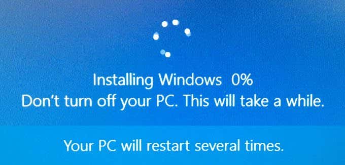 installazione di Windows