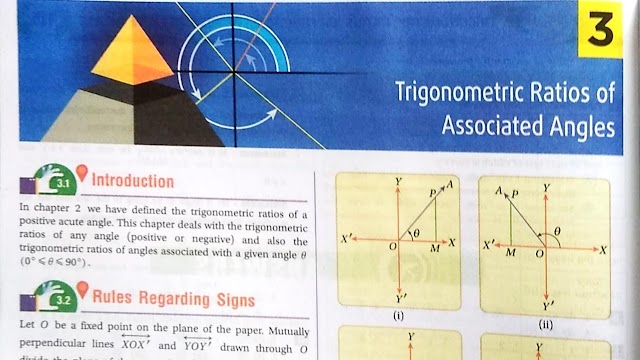 Trigonometry Ratios of Associated Angles S.N Dey Mathematics Class 11 Questions PDF Download