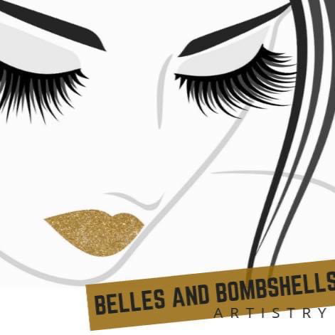 Belles and Bombshells Artistry and Bombshell Esthetics logo