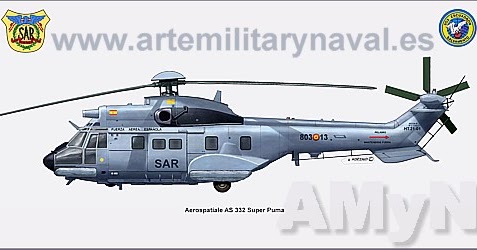 Pintura y EUROCOPTER AS 332 Super