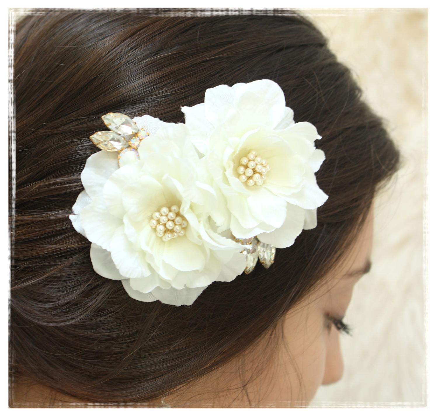 Bridal Hair Flower Fascinator