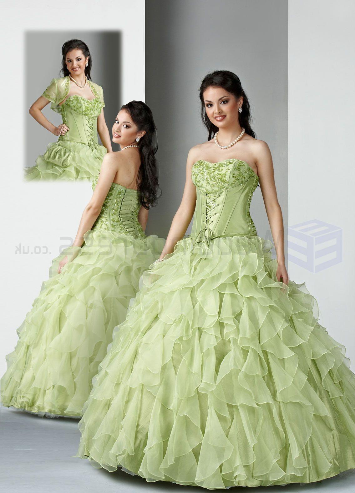 Ball Gown Taffeta and Organza