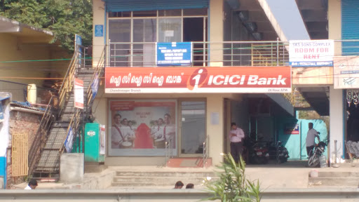 ICICI Bank Chandranagar - Branch & ATM, SKS Sons Complex, Pirvusala, Chandranagar, Palakkad, Kerala 678007, India, Educational_Loan_Agency, state KL