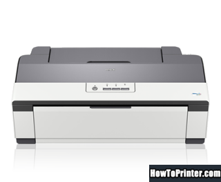 Reset Epson ME-1100 printer by Epson reset program