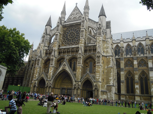 Westminster Abbey. From A Guide to Abbeys and Cathedrals in the UK