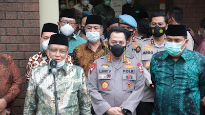 Kunjungi PBNU, Kapolri Listyo Sigit Akan Sinergikan Ulama dan Umara Jaga Kamtibmas