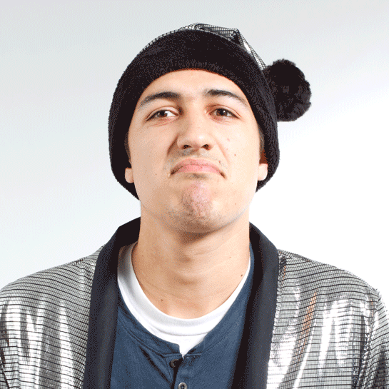 Disco Santa Hat: Phil GIF