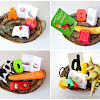 Object Baskets for Letters A to H