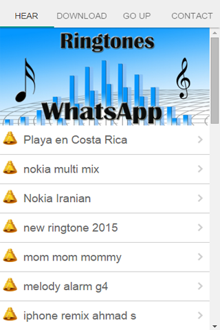 Ringtones for WhatsApp