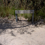 Sign to Pulpit Rock car park (15544)