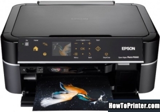 Reset Epson PX660 printer by Epson reset program