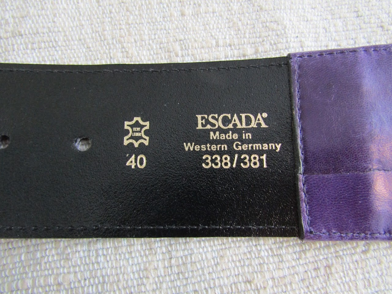 Escada Fringe Belt