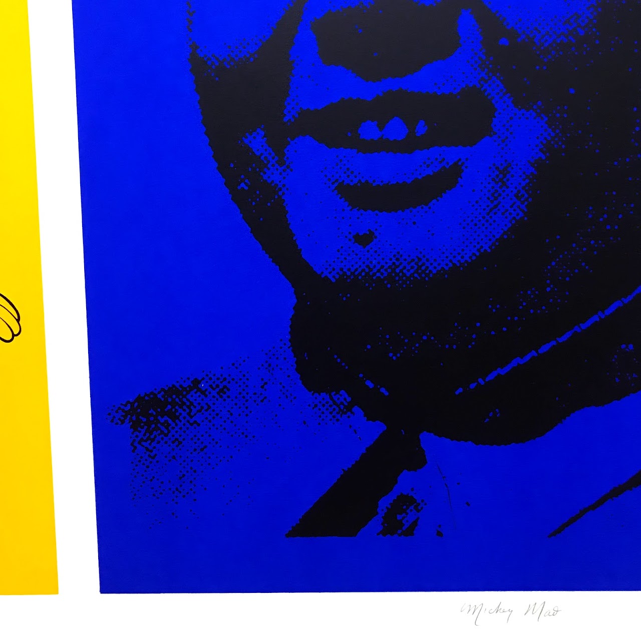 Richard Montoya Signed 'Mickey Mao' Lithograph