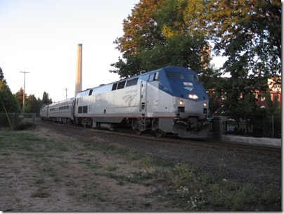 IMG_9016 Amtrak P42DC #61 in Salem, Oregon on September 8, 2007