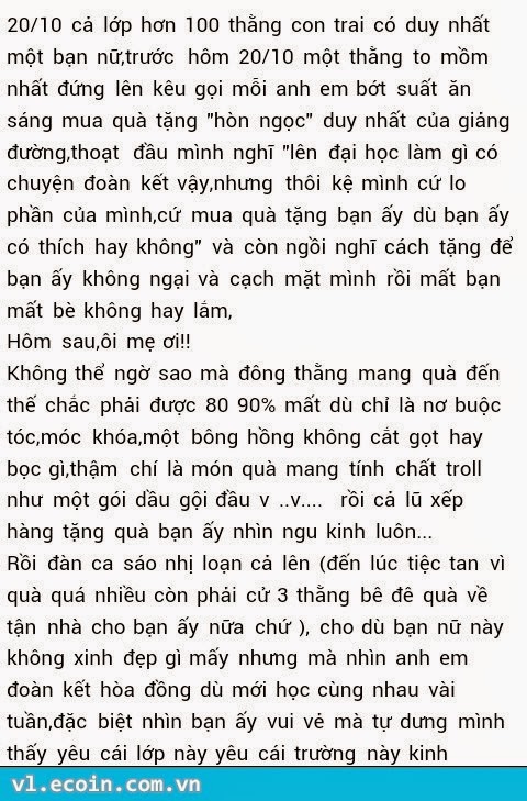 Bạn nữ của năm :)))