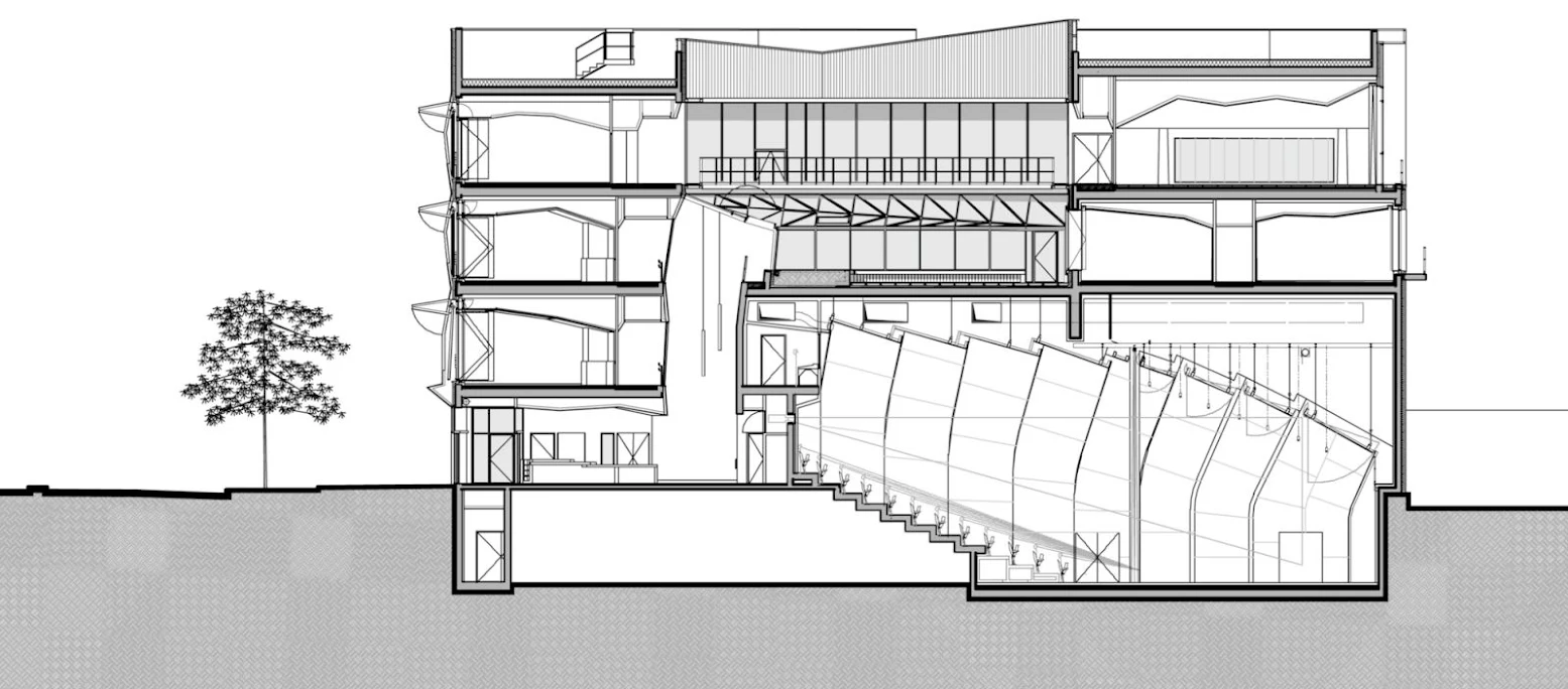 New conservatory Claude Debussy by Basalt Architecture